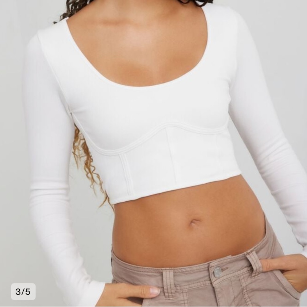 NWOT seamless corset top